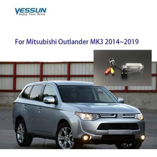 Yessun rear view Camera For Mitsubishi Lancer Sportback 2010 2011 2012 2013~2019 license plate Camera Reverse backup camera