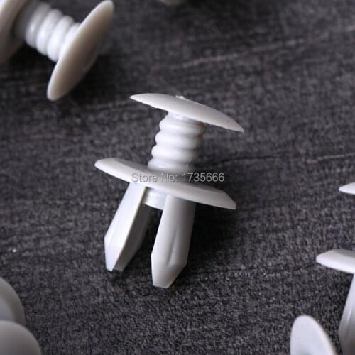 100x For Vw T4 T5 Transporter Eurovan Light Grey Trim Panel Lining Clips fits 9 mm hole