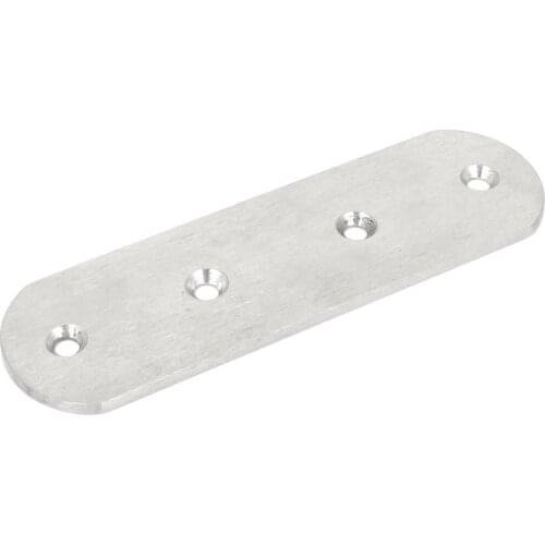 125mm x 38mm Stainless Steel Flat Mending Repair Plate Connector Joining Bracket