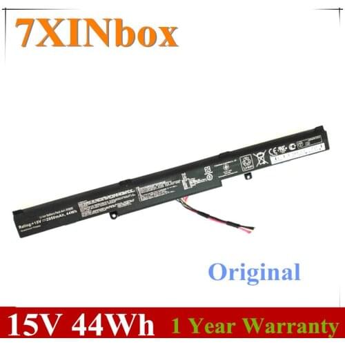 7XINbox 15V 44Wh Original A41-X550E Laptop Battery For Asus A450 A450c A450v A450e A450j F450 F450c F450e F450e47jf-sl