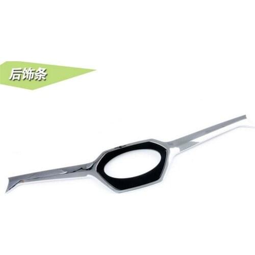 Car Accessory Car-Styling Rear Tail Trunk Tail Door Sill Wear Plate for Kia Sportage R 2011 2012 2013 2014 2015 2016 Abs Chrome