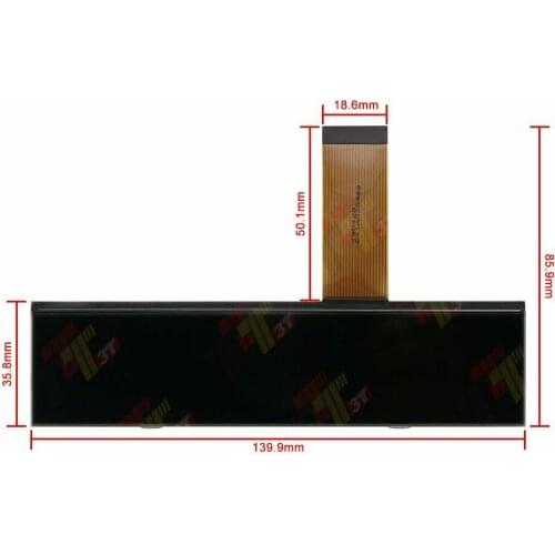 Display for Microcar MC1 MC2 M.Go instrument cluster
