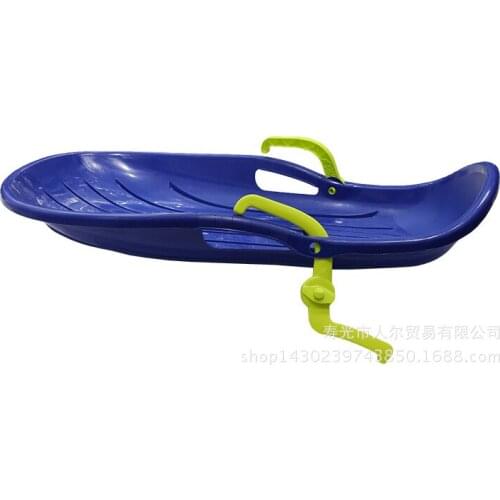 Grass Skiing Board Skis Sandboard Thick with Drawstring Brake Antifreeze Wear-Resistant