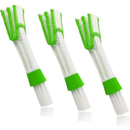 Small shutter cleaning brush, 2 inch 1 keyboard brush for deep cleaning, such as keyboard shutter window sill slide clearance
