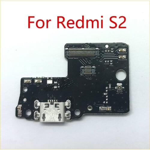 New Charging Port Board For Redmi S2 For Xiaomi Charging Port Dock Connector Plate Ribbon Socket Replacement Spare Parts
