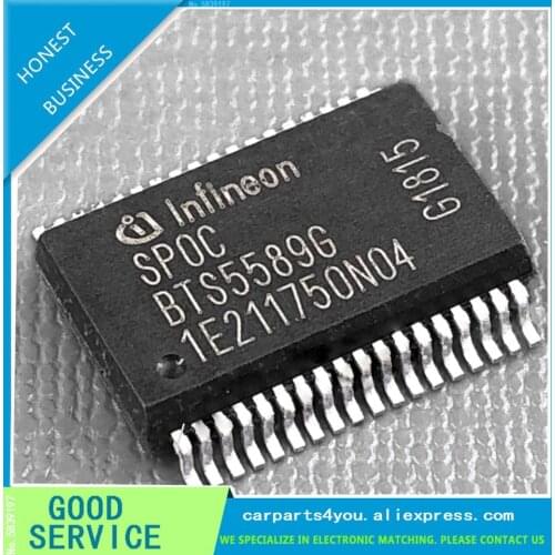 New 10PCS/LOT BTS5589G BTS55896 BTS5589 Cruze car BCM computer board chip cigarette lighter brake light trunk water spray chip