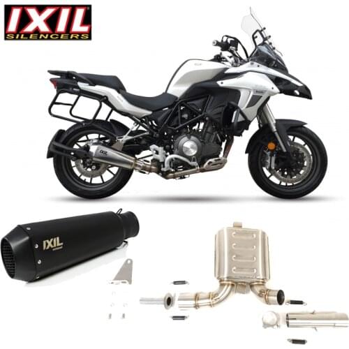 Original IXIL Motorcycle Exhaust System For Benelli TRK 502 Motocross Exhaust Modification For Nondistructive Shock-Absorbent