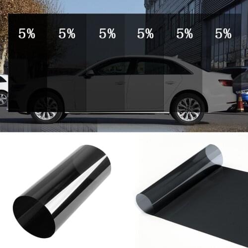Car Window Film Windshield Solar Protection Film Window Tint UV Blocking 150x20cm