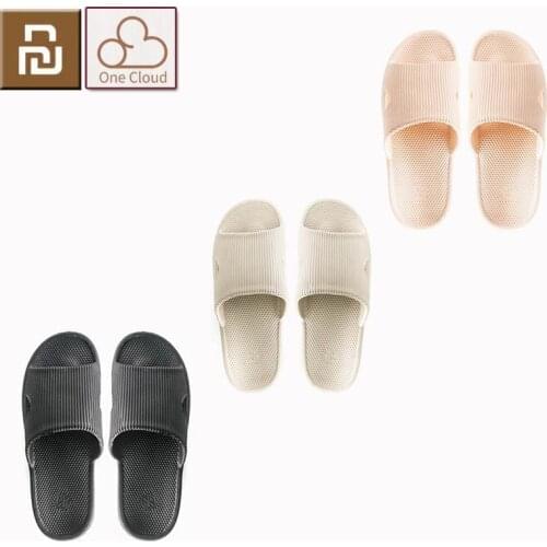 Top Quality Slippers Men women Summer shower waterproof Slippers soft EVA sandals Bathing shoes from xiaomi MI HOME slippers