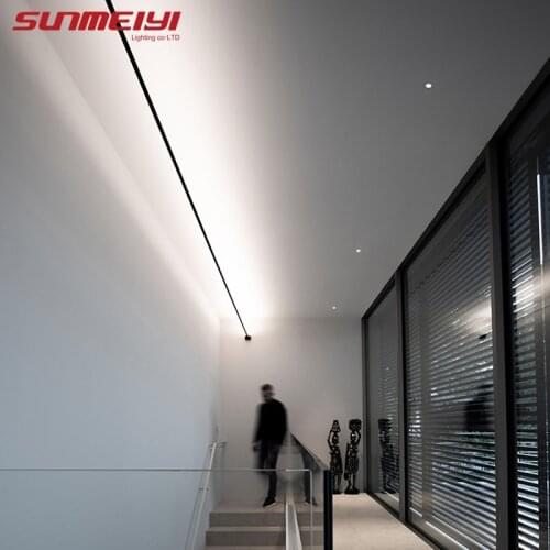 New Led Ceiling lights Creative Skyline Light For Living room Bedroom Kitchen Modern Bar Line Lamp Stairs Home deco plafonniers