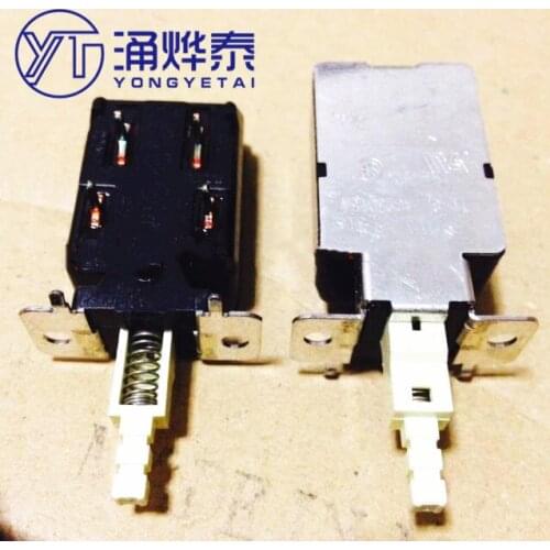 YYT 2PCS Power switch 4-pin SDDFA32300 with lock power switch TV-8 TV switch