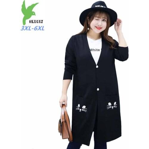 Fashion Plus size 3XL-6XL Roman cloth Cardigan Coat Women Spring Autumn Cartoon Print Casual Tops Female Windbreaker Jackets G76