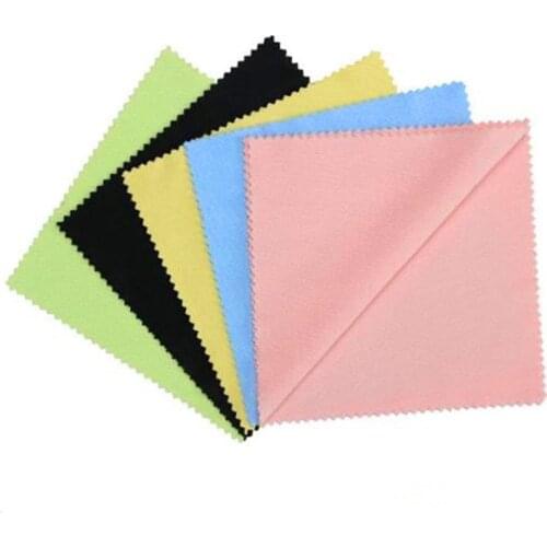 10 Pcs Portable Microfiber Cleaner Cloth For Glasses Eyeglass Sunglasses High Quality Eyewear Accessories Wholesales