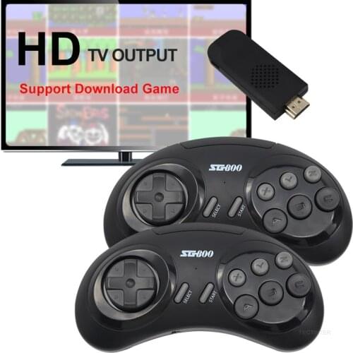 16 Bit MD Genesis Retro Game Console For Sega Genesis Built-in 688 Classic Games Controller Gamepad Video Game Stick with HD TV