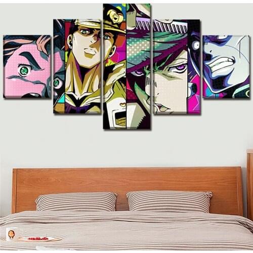 5D Diamond Painting Anime Jojos Bizarre Adventure DIY diamond Embroidery Cross Stitch Rhinestone Mosaic Painting Home Decor