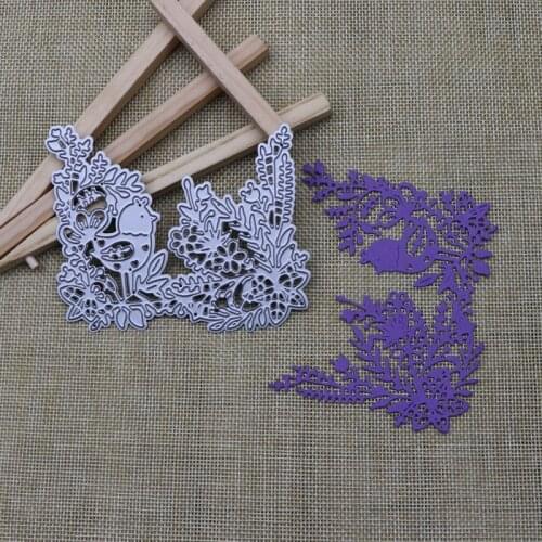 Flowers and Leaves Bird Metal Cutting Dies for DIY Scrapbooking Album Paper Cards Decorative Crafts Embossing Die Cuts