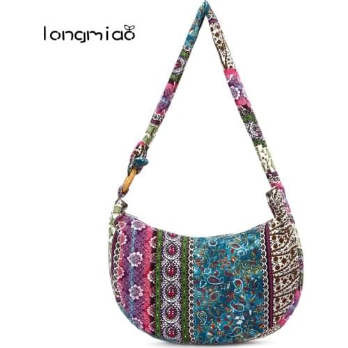 Женские тканевые сумки Longmiao China At AliExpress