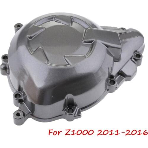 Motorcycle Left Side Cover Aluminum Engine Stator Crank case Cover Guard Generator Protector For Kawasaki Z1000 2011-2016