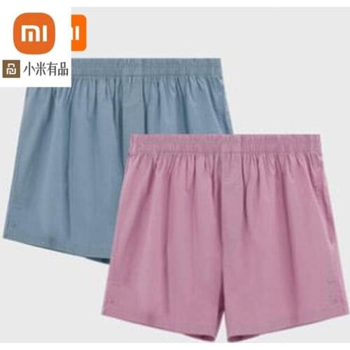 2 Youpin MIJIA Mens Boxer Shorts Loose Arrow Pants Comfortable Homewear Split Pajama Pants A variety of colors available