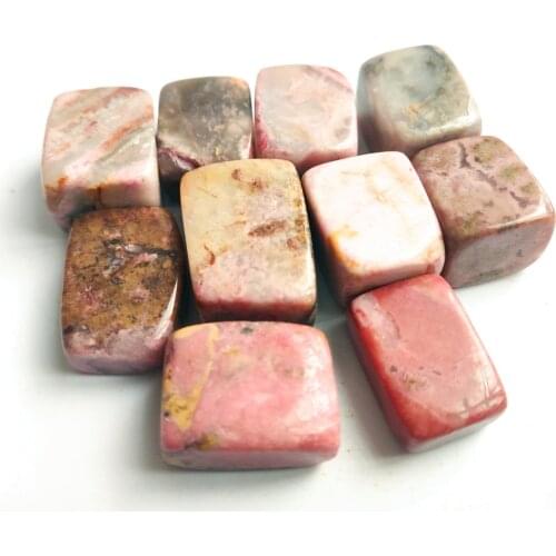 Natural RoseStone Rough Stone Crushed Stone Carving Decorative Rose Crystal Minerals Fish Tank Stone