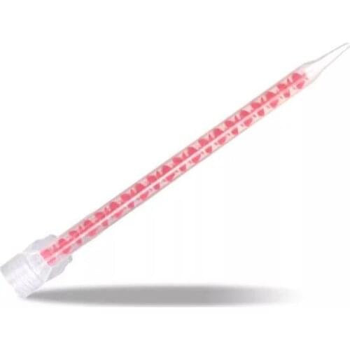 3pcs Plastic Round Mixed Tube Static Mixing Nozzle Two Component Glue Quick Mixer Adhesives Mixing Dispenser Epoxy Resin Tool