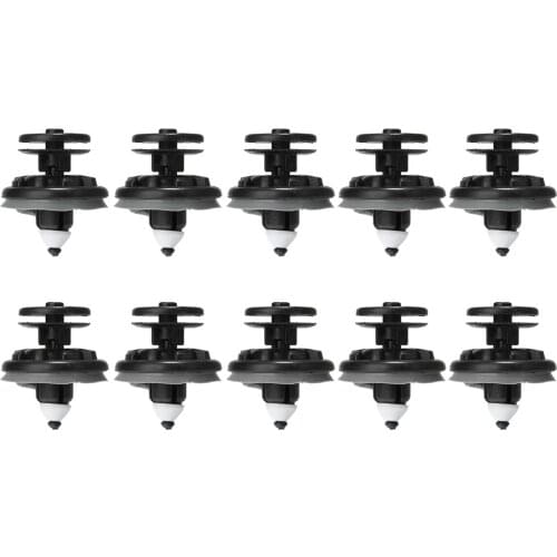 Durable 10pcs Interior Door Card Panel Trim Clips 13mm 18mm For Audi A4 A6 A8 Q5 RS4 RS6