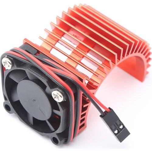 7014 Motor Heat Sink With 21000RPM Cooling Fan for 1/10 HSP RC Car Modified 540 3650 3660 3670 3674 Series