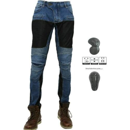 Volero PK-719 summer riding pants motorcycle breathable mesh protection jeans motobikers daily cycling leisure trousers jeans