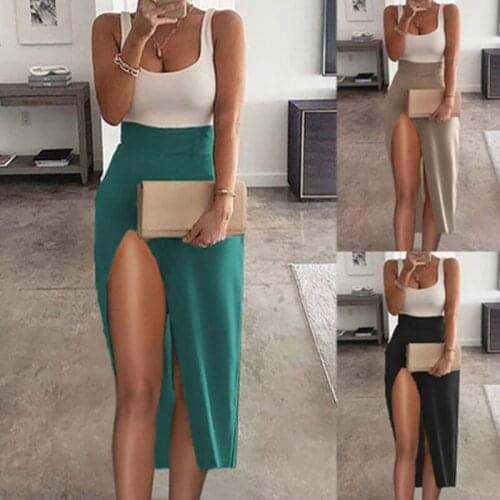Elegant Women High waist contrast color slimFork Dress Sexy Square Collar Office Ladies Party Dress Summer Casual Patchwork