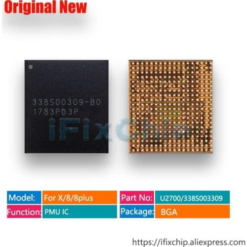 1pcs-20pcs/lot 100% New PMU U2700 For iPhone 8/ X /8 Plus /8Plus PMIC Big Main Power Management Chip IC