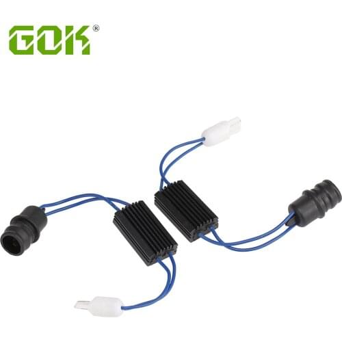 10pcs T10 led Canbus Cable 12V LED Warning Canceller Decoder 501 T10 W5W 192 168 Car Lights NO Error Canbus OCB Load Resistor