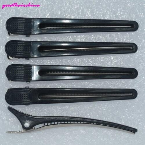 12 pieces/lot color red profession Hair Clips Mouth Hairdressing Salon Hairpins Hair Accessories Hair Care Styling Tools