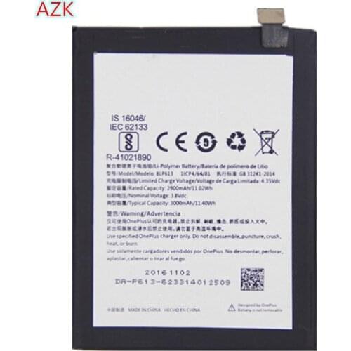 AZK OnePlus 6 Phone Batteries