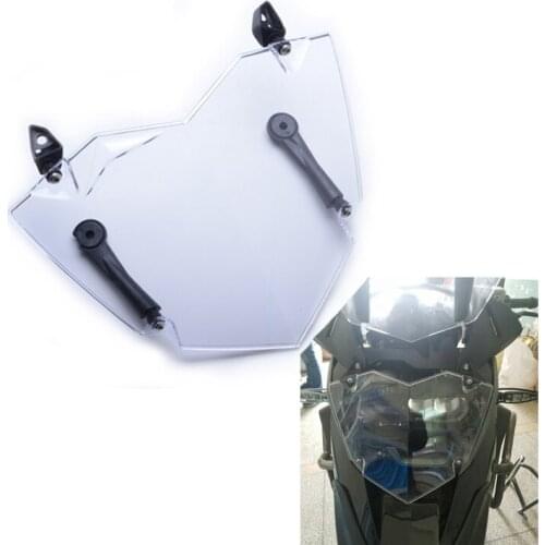 Free Shipping! For B MW R 1200 GS LC Adventure Transparent Headlight Guard Headlight Protector