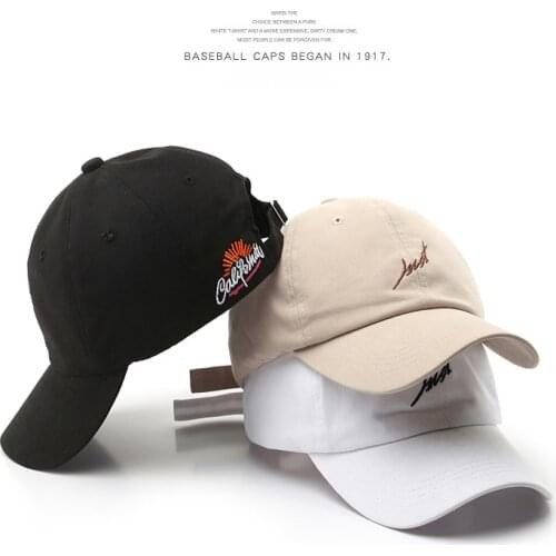 SLECKTON 100% Cotton Baseball Cap for Women and Men Summer Sun Caps Casual Girls Snapback Hat Fashion Embroidery Hats Unisex