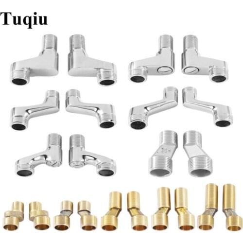 Shower Faucet Install Parts brass material bathtub wall supply line for bathroom bathtub faucet wall mounted faucet accessories