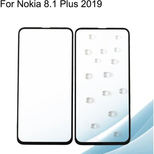 For NOKIA 8.1 plus Front Outer Glass Lens Touch Panel Screen ForNOKIA 8.1 plus LCD Touch Glass Repair Parts