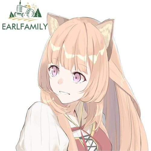 EARLFAMILY 13cm x 12.5cm for Spice And Wolf Car Assessoires Stickers Motorcycle Decal Graffiti Vinyl Car Wrap Sticker Decor