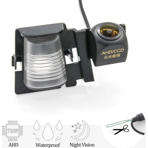 AHD 1280*720P Vehicle Rear View Camera For Jeep Wrangler JK 2006-2018 Car Reversing Parking Mirror Monitor 2.4G Wireless Kit