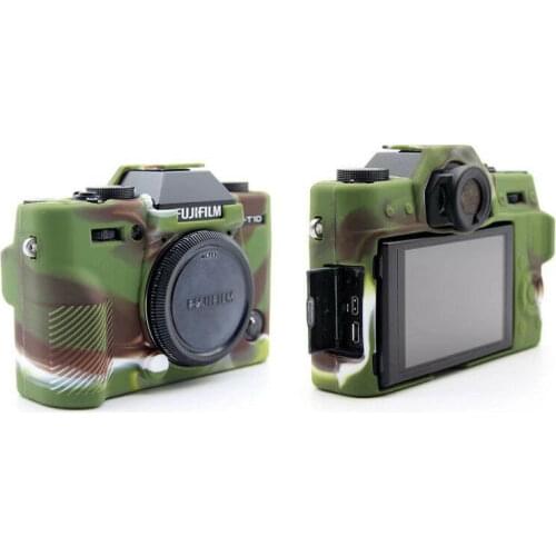 Camera Soft Silicone Protector Skin Case Bag For Fujifilm Fuji X-T10 X-T20 XT10 Silicion Rubber Camera Case Cover