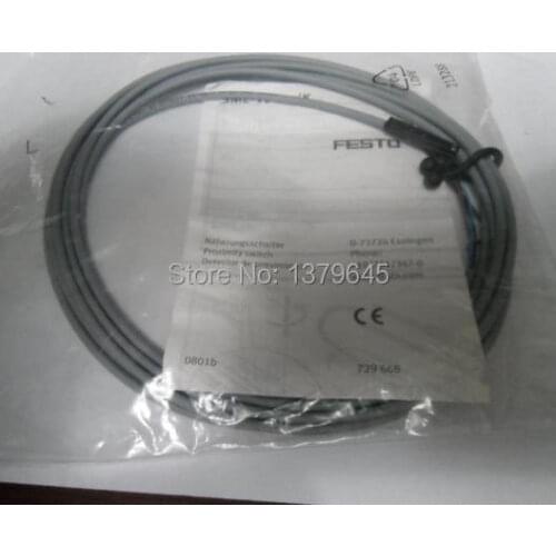 New SME-8M-DS-24V-K-0,3-M8D, 543861, Cylinder Mounted Switch, reed switch, 3-wire connection, cable with plug