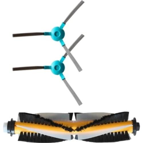 Robot Vacuum Cleaner Side Brush Main Brush for SENCOR 6250BK Robotic Vacuum Cleaner Parts Accessories