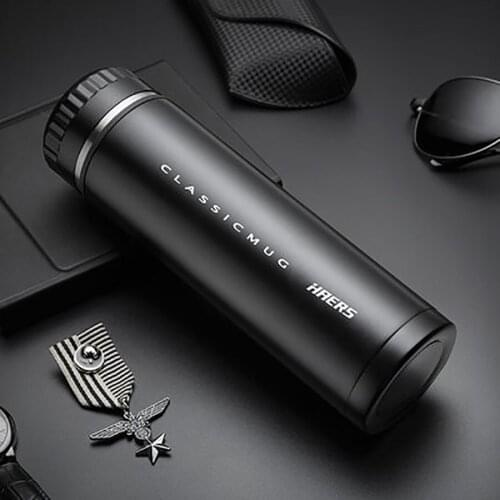 Stainless Steel Tumbler Coffee Mug Thermos Coffee Travel Mug Vacuum Cup Water Bottle Termos Para Thermos Bottle Drinking 50T063