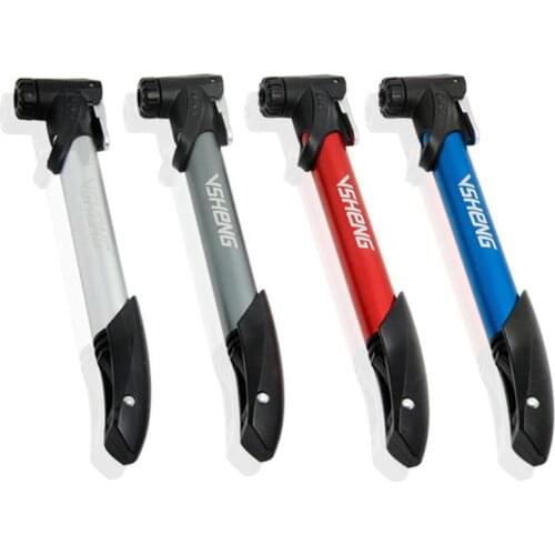 Bicycle Pump VSheng Tire Air Inflator For Bike Air Pump with Gauge 300PSI High Pressure MTB Mountain Road Bike Pump