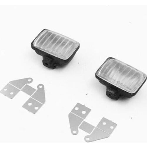 1/10 rc crawler car roof spotlights assembly for 1:10 scale axial scx10 ii jeep 90046 traxxas trx4 4wd d90-110 tf2 jimny lc70