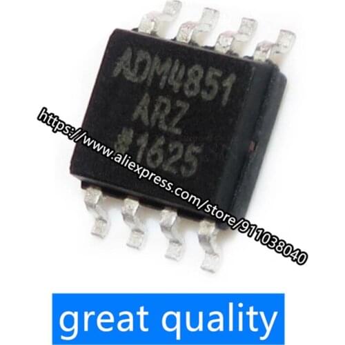 100% new original 5pcs/lot ADM4851ARZ ADM4851AR ADM4851A ADM4851 4851A 4851 SOP-8 In Stock