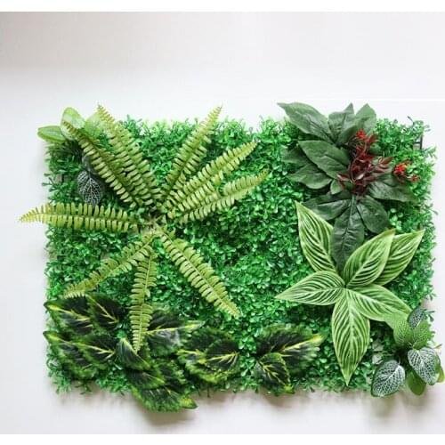 2021 Home Decoration Artificial Plant Lawn Grass Fake Decorative Wall Plant Garden Outdoor Interior Decoration