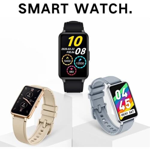 2021 Sport Women Smart Watch For Huawei Smart Bracelet Exercise Men Blood Pressure Heart Rate IPX7 Waterproof Ladies Smartwatch