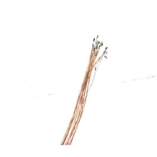 25pcs/lot 12V 0402 SMD Color With Resistor Model Train HO N OO Scale Copper Pre-soldered Micro Litz Wired LED Leads Wires 20cm