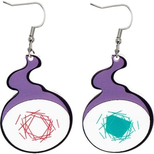 Anime Toilet-Bound Hanako-kun Earrings Cosplay Yugi Amane Earring Ear Stud Costume Accessories Women Party Jewelry